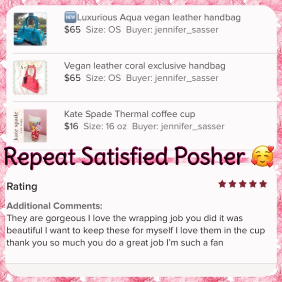 Classic Vegan Leather gray handbag - Picture 11 of 12